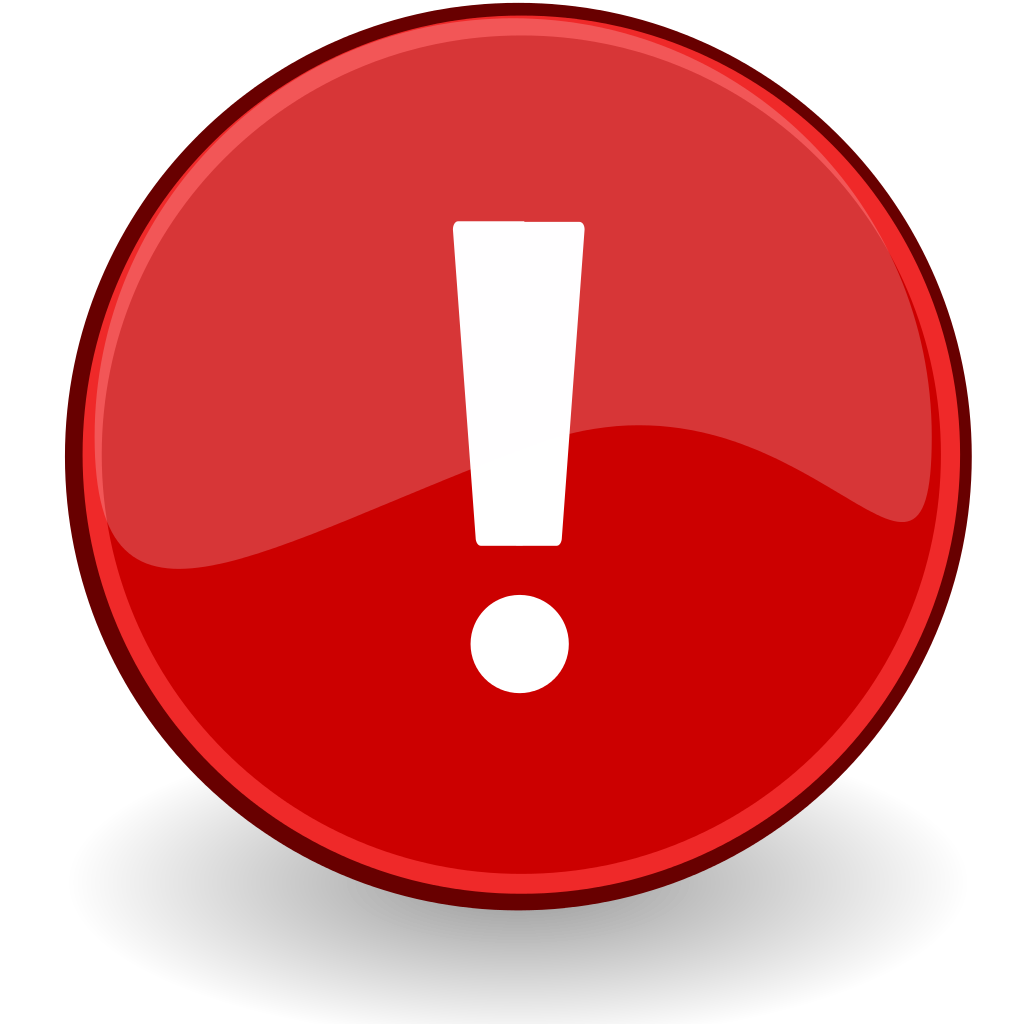 Alert Attention Circle Error Exclamation Important Svg Png Icon 