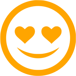 Yellow,Smile,Emoticon,Facial expression,Heart,Orange,Line,Organ,Smiley,Circle,Happy,Symbol,Icon,Love,Pleased,Clip art