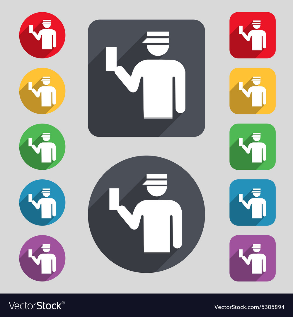 Female Inspector Icon Vector Art | Getty Images