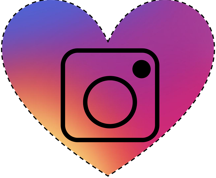 Vector Icono Instagram Heart Vector Icono Instagram Corazon