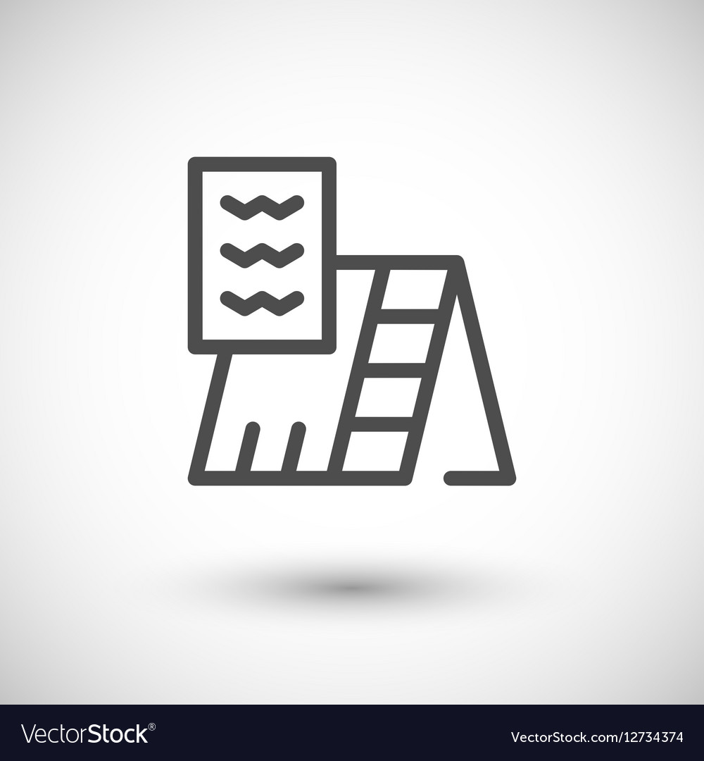 Insulation Roll Line Icon Stock Vector 536091079 - 