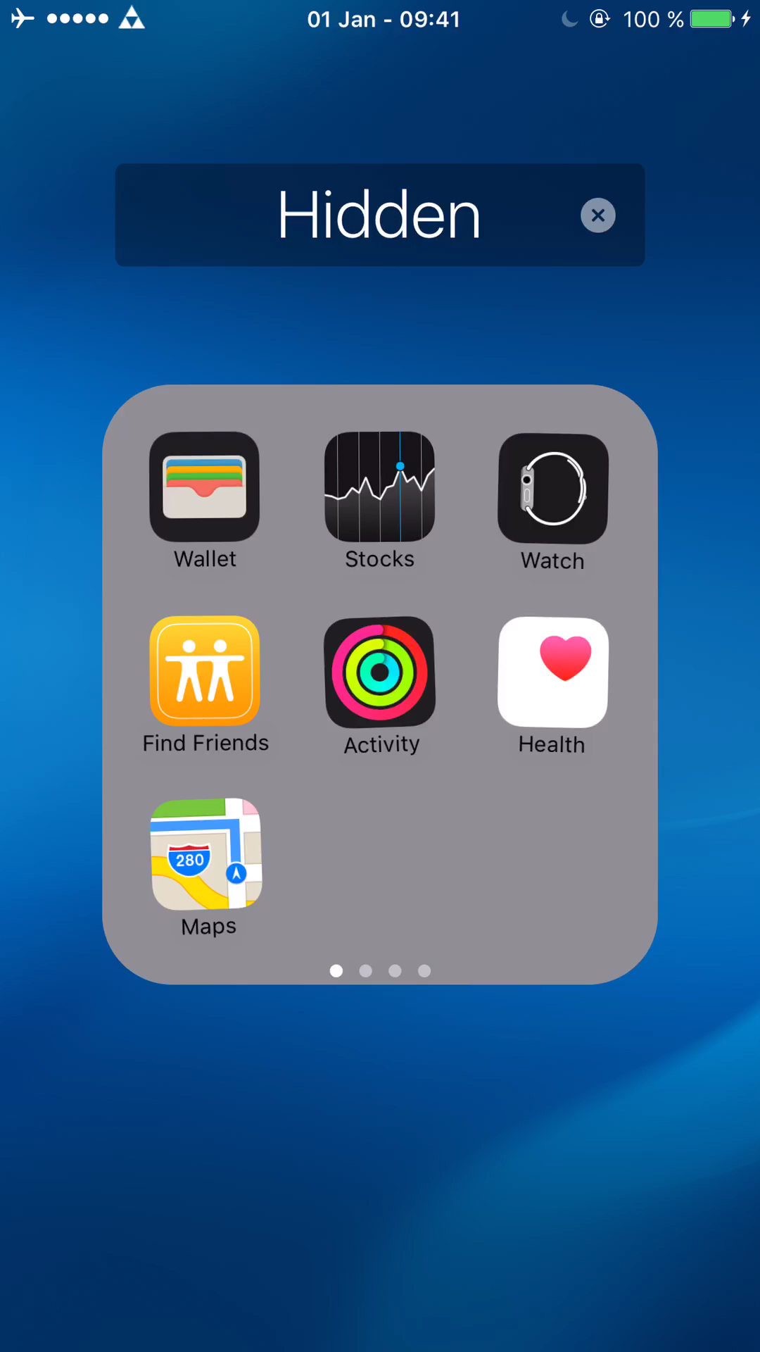How to Create Invisible Folders for All Your Secret iPhone Apps 