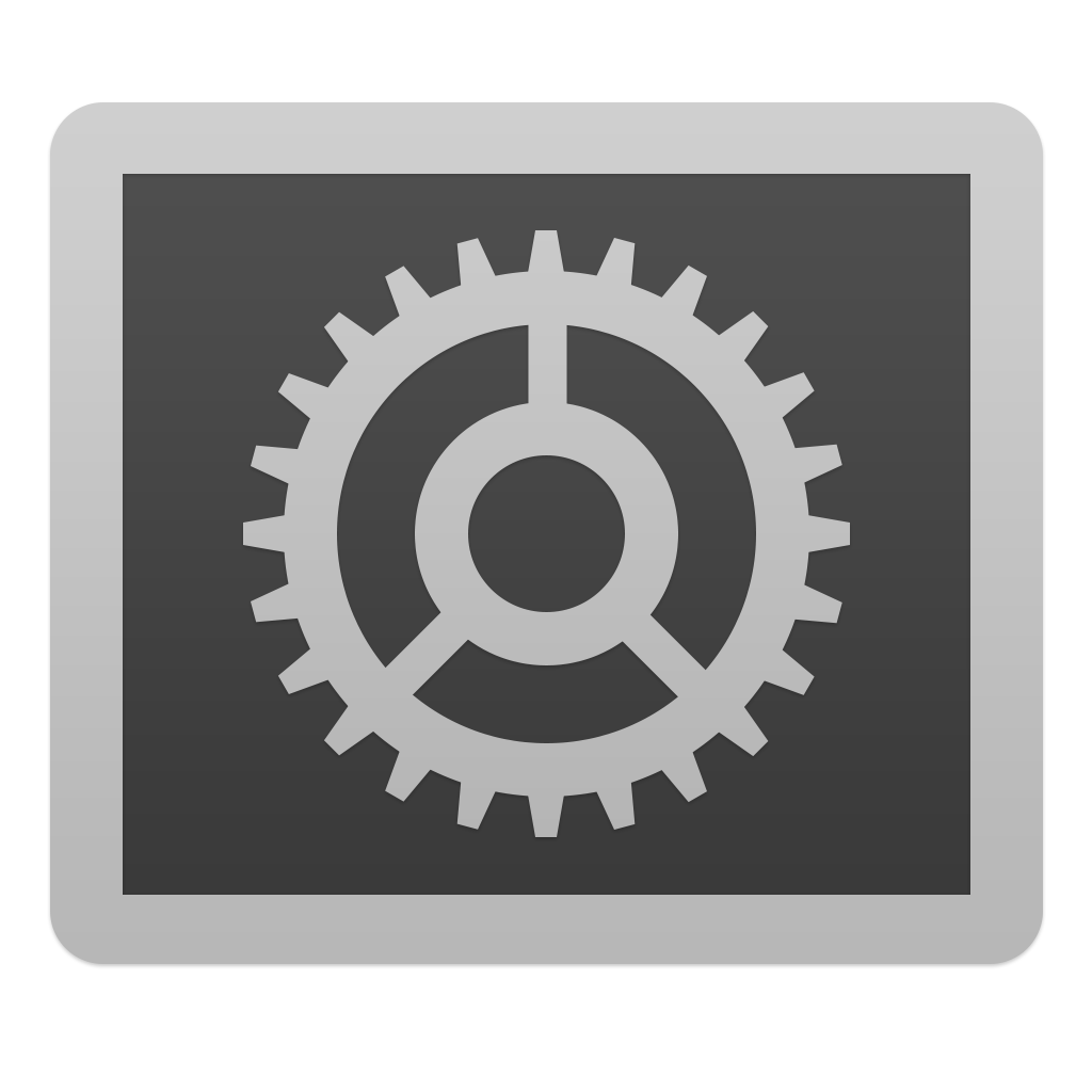 Settings gear, IOS 7 interface symbol Icons | Free Download