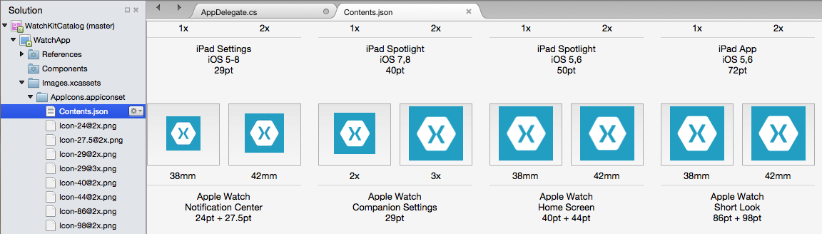 ios - iOS8 icons sizes and names for icons and launch image 