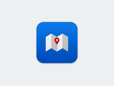 Map and Street Line Icons | iOS Tab Bar Icons