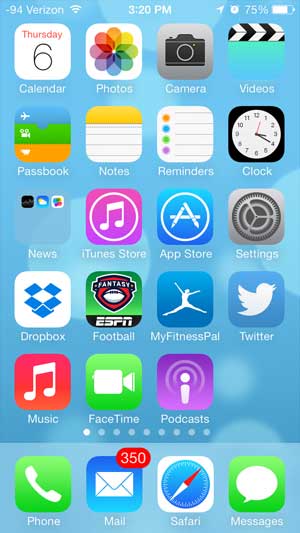 Sort app icons on iPhone or iPads Home screen in an alphabetic 