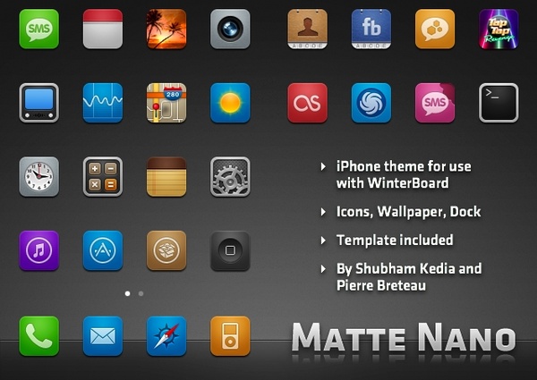 Skeuo iPhone Icon Theme by Max - DribbbleInvite.co