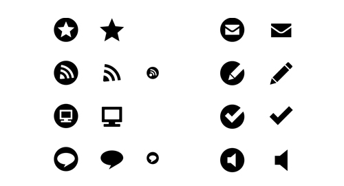 Free Vector Minimal Iphone And Android Icons - PSD by Brandon 