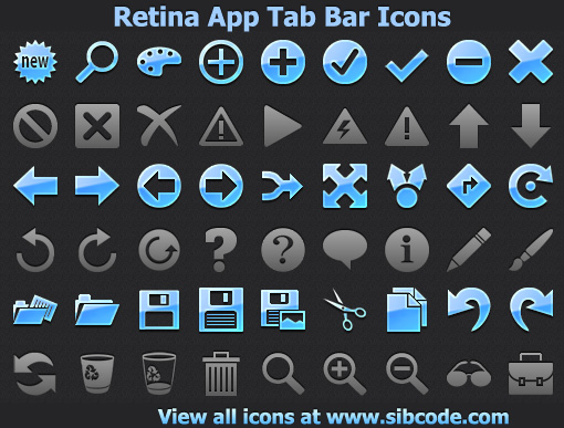 Design elements - Toolbar and Navigation Bar Buttons