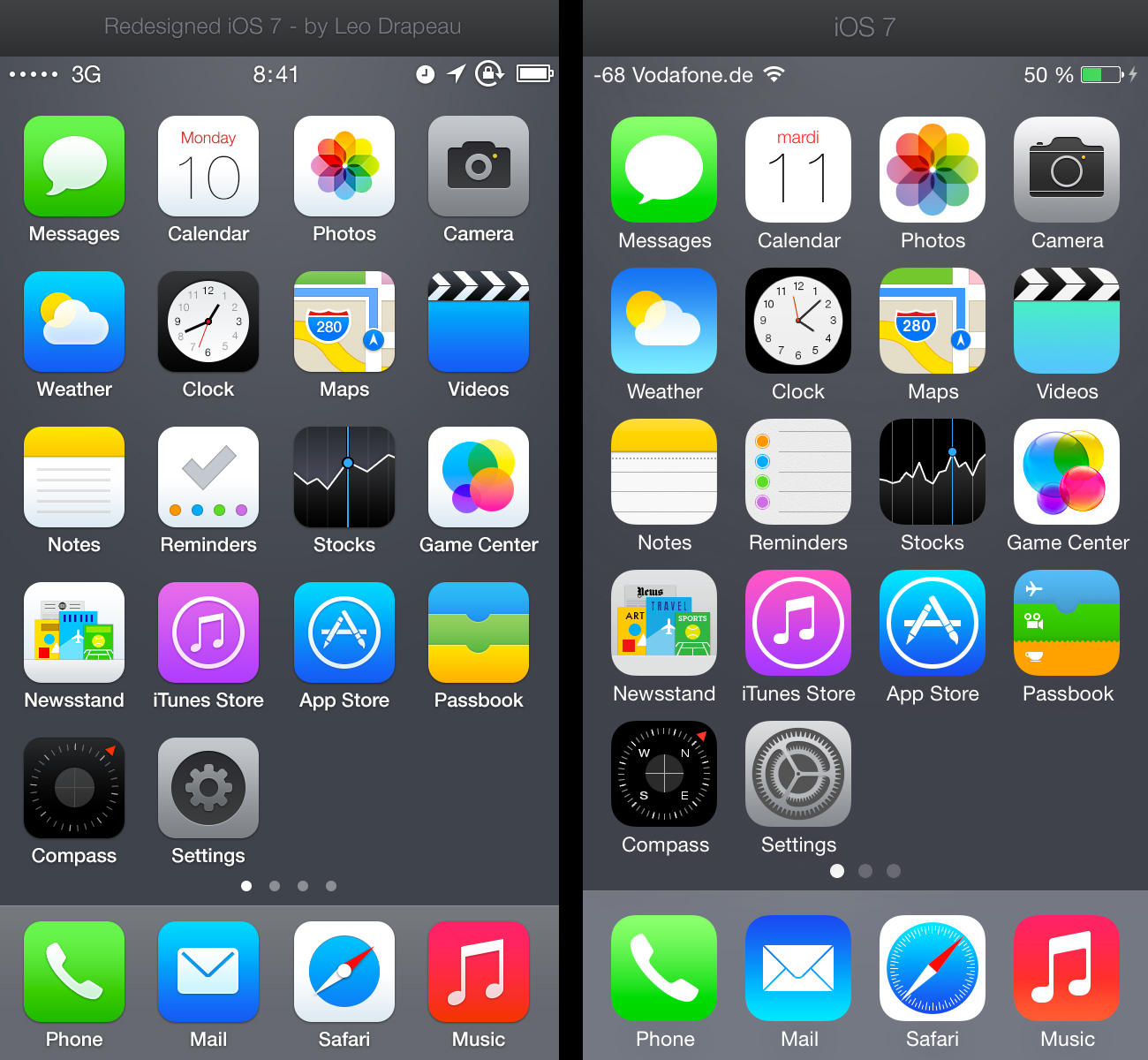 iOS 7 Icons by Matthew Skiles - Dribbble