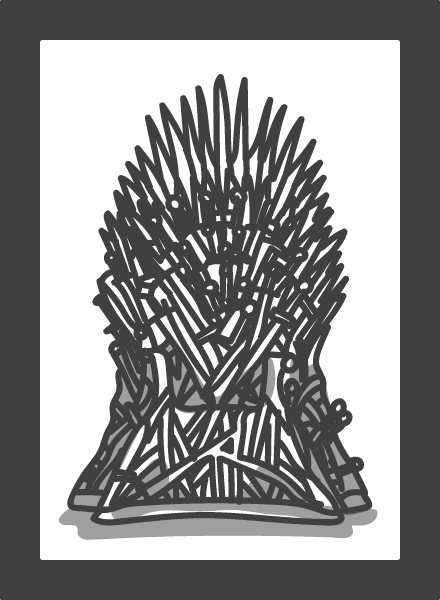 Iron Throne GAME OF THRONES | Curve Fever