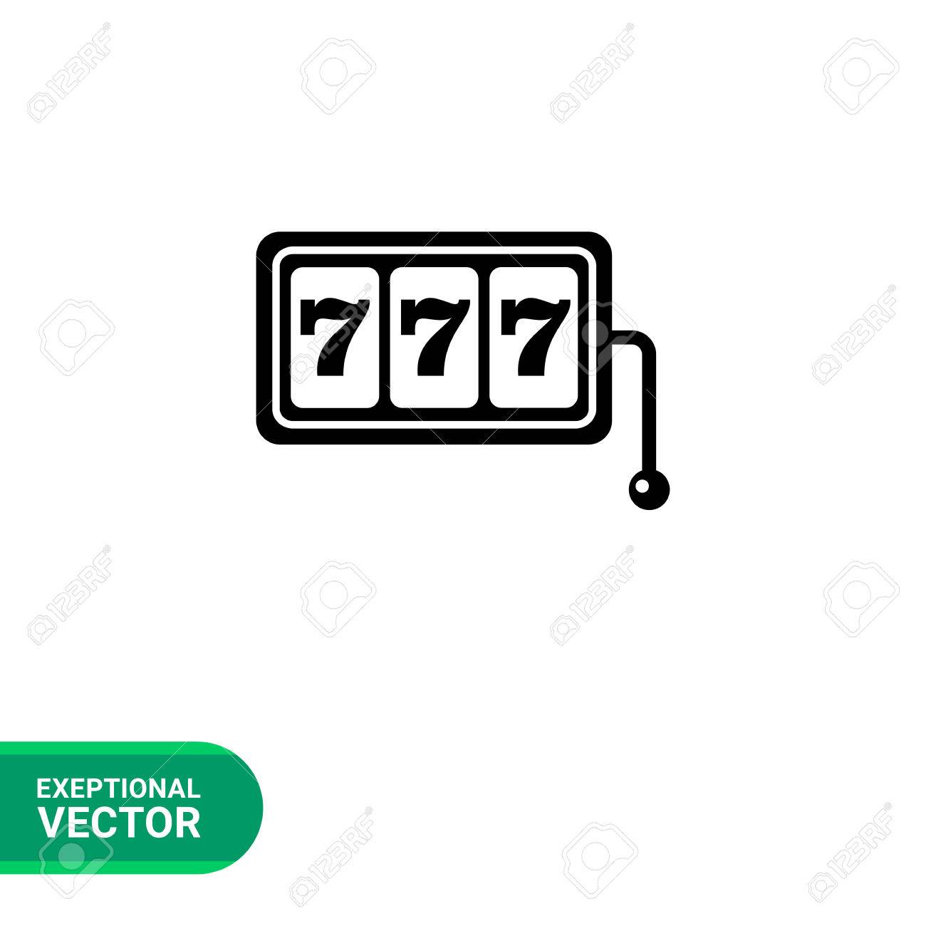 Jackpot Icon Vector. Flat simple Blue pictogram in a circle 