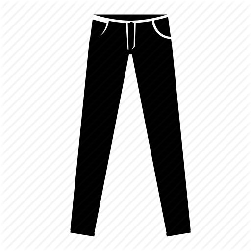 Black Icon Ripped Zipper Jeans (Denim)