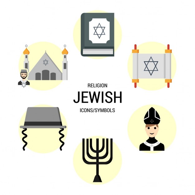 Jewish Religious Icons - Download Free Vector Art, Stock Graphics 