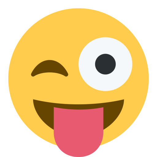 Blink, emoji, flirt, joke, tongue out, wink, witty icon | Icon 