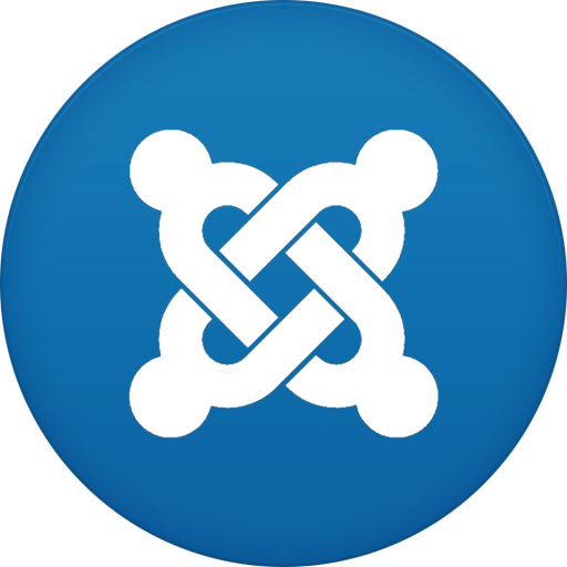 Joomla flat icon - Transparent PNG  SVG vector