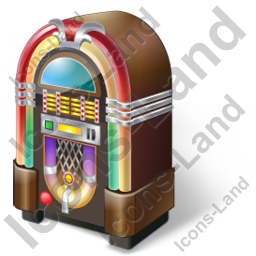 Vector retro jukebox icon clip art vector - Search Drawings and 