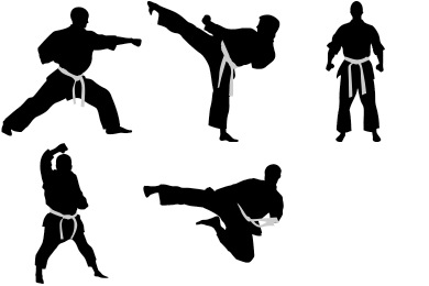 Karate Icon Clip Art at  - vector clip art online 