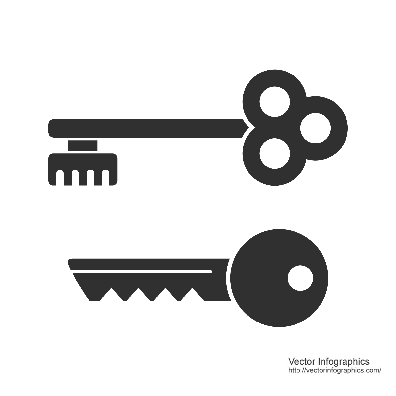 Key Icon Vector Free Icons Library