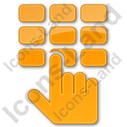 Keypad icon illustration design | Stock Vector | Colourbox