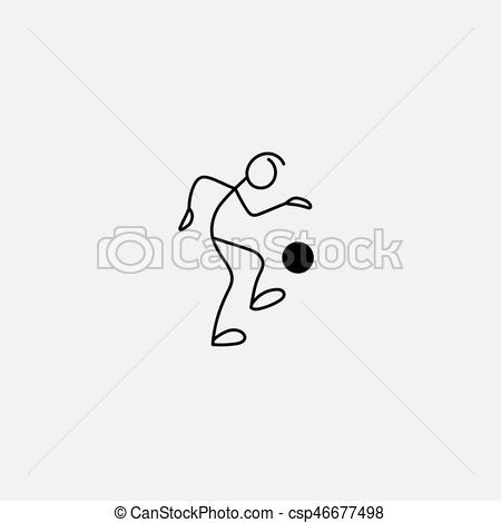 Football player kicking ball Icons | Free Download