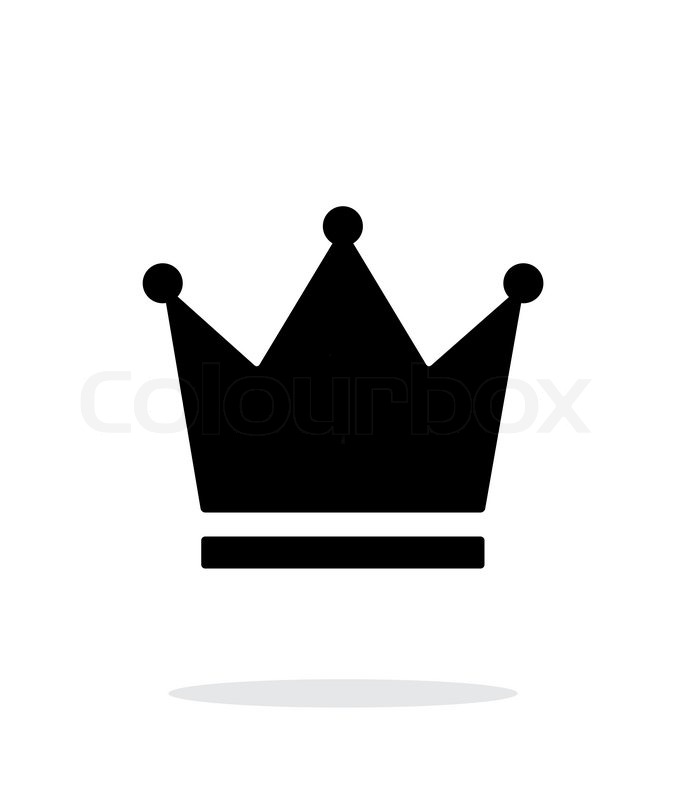 Crown Logo stock vector. Illustration of line, royal - 43116850