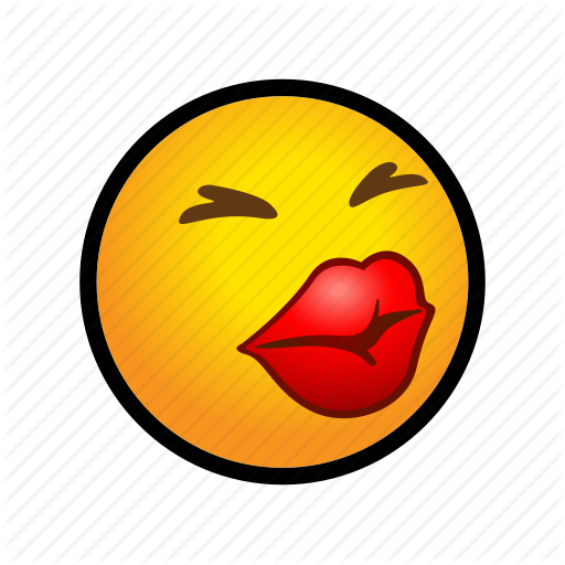 Vector Lips Kiss Icon Illustration  Stock Vector  sokolfly 