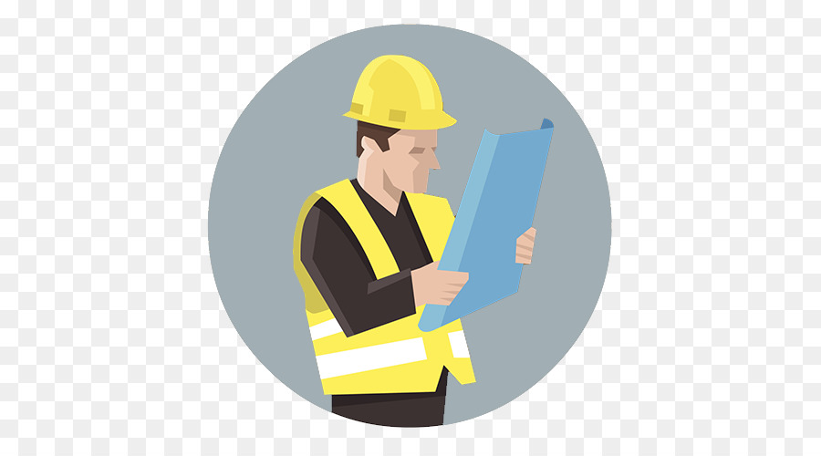 Construction worker,Hard hat,Illustration,Engineer,Yellow,Personal protective equipment,Workwear,Blue-collar worker,Hat,Headgear,Construction,Bricklayer,Fashion accessory,Employment,Job