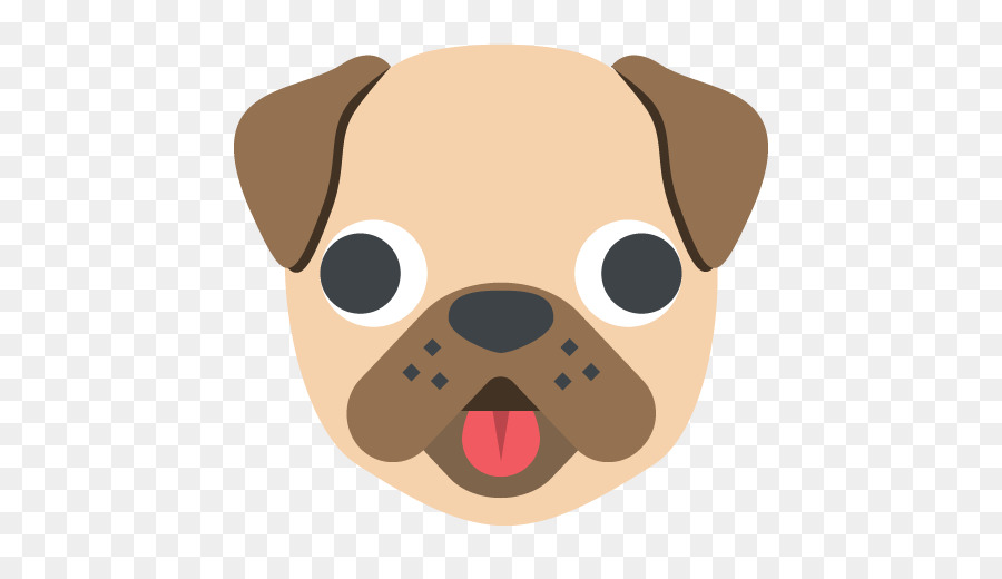 Pug,Dog,Mammal,Canidae,Snout,Cartoon,Nose,Dog breed,Carnivore,Fawn,Puppy,Toy dog,Bulldog,Non-Sporting Group,Illustration,Clip art,Boxer