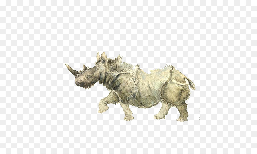 Rhinoceros,Black rhinoceros,White rhinoceros,Indian rhinoceros,Snout,Organism,Sumatran rhinoceros,Animal figure,Wildlife,Illustration,Drawing,Art