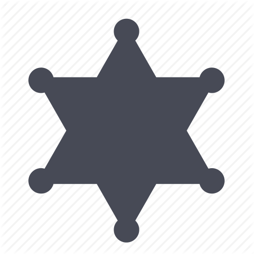 Law Enforcement Support Emblem and Icon Royalty Free Vector