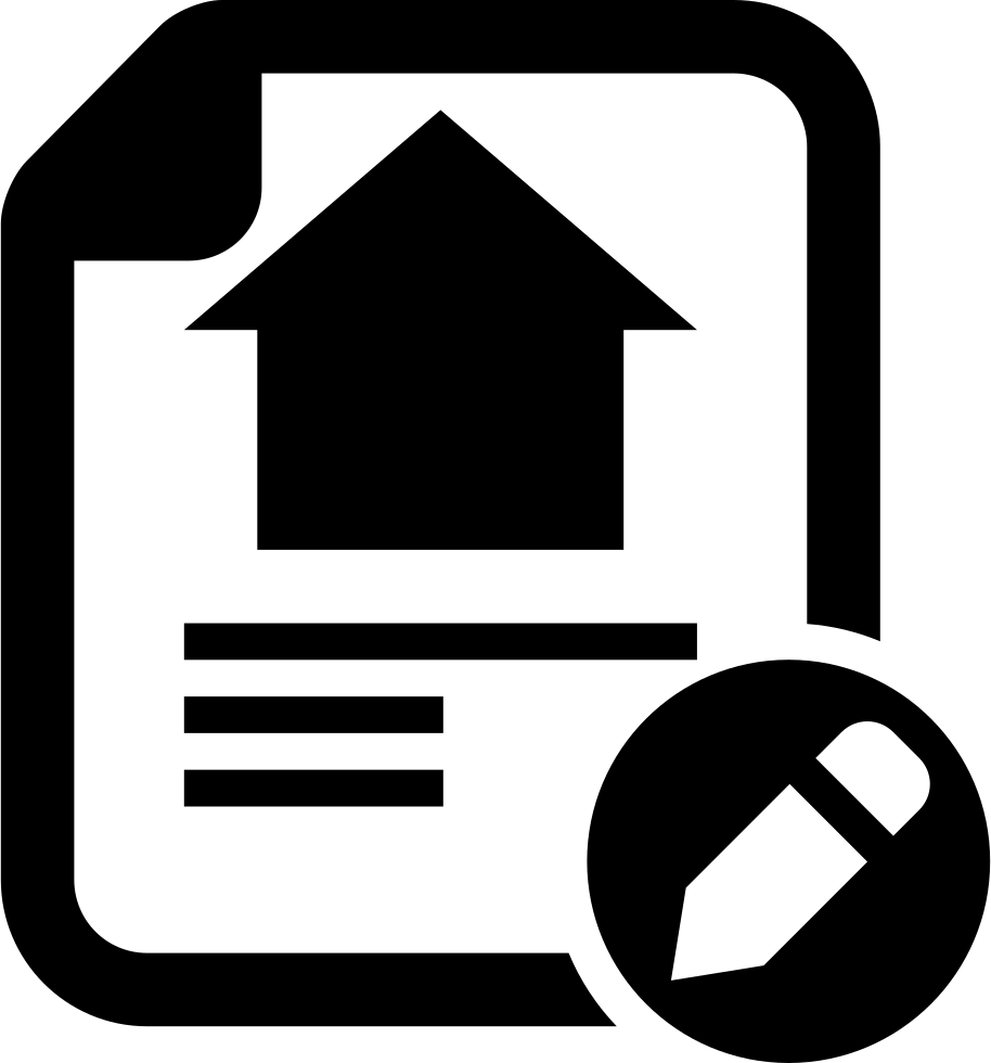 Contract, deed, house, lease, rent icon | Icon search engine