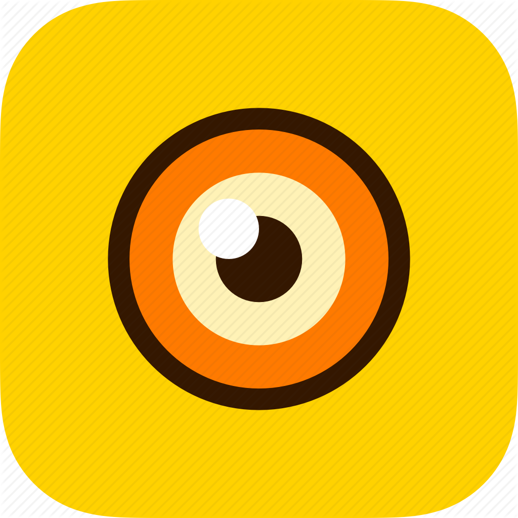 Photo Video Large Lens Filled Icon | iOS 7 Iconset 