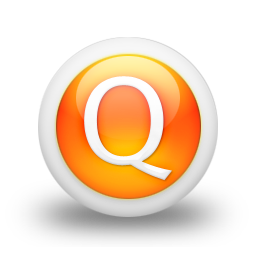 Black letter q icon - Free black letter icons