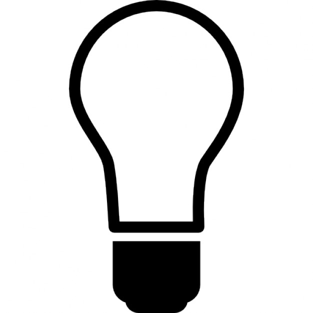 Glowing Light Bulb Icon - On Off Royalty Free Cliparts, Vectors 