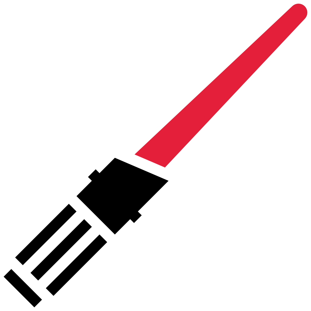 Lightsaber - Free logo icons