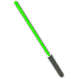 Green, light saber, star wars icon | Icon search engine
