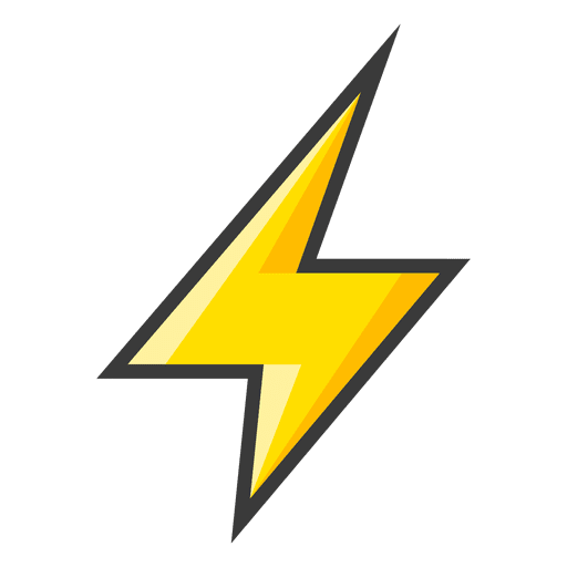 Lightning Bolt Icon On Black And White Vector Backgrounds Vector 