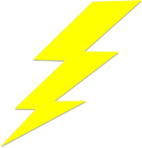 Lightning Bolt Clip Art at  - vector clip art online 