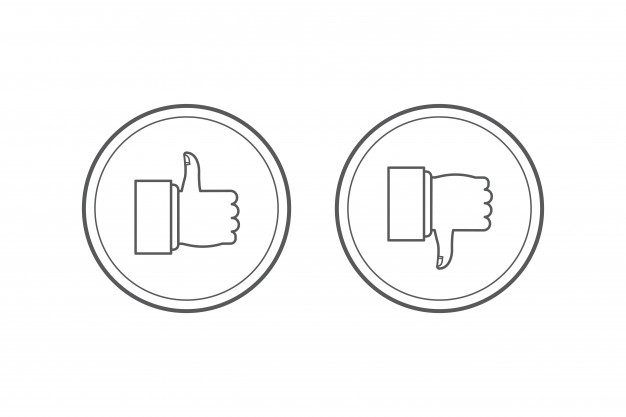 Like  Dislike Icons Vector | Free Web/Graphic Design Resources 