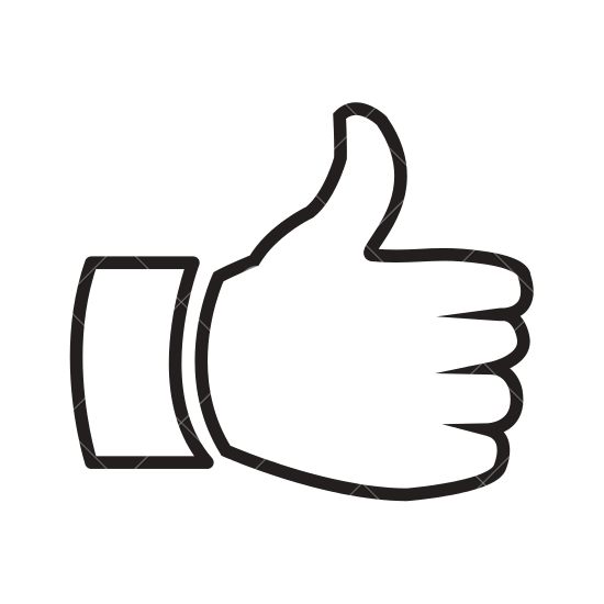 Like, thumbs, thumbs up, up, vote icon | Icon search engine