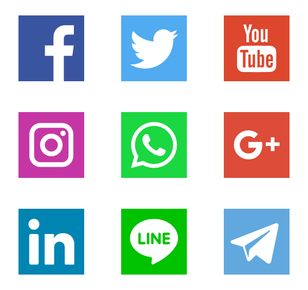 Facebook Icon | Line Iconset | IconsMind