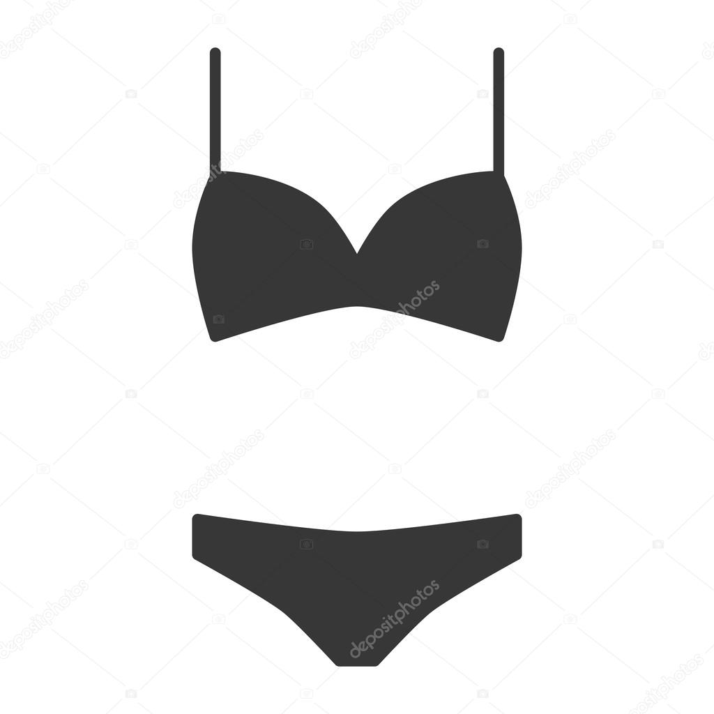 Lingerie Icon Flat Graphic Design Vector Art | Getty Images