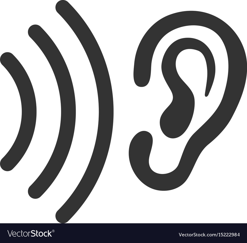 Ear, hear, hearing, listen, listening, sense icon | Icon search engine
