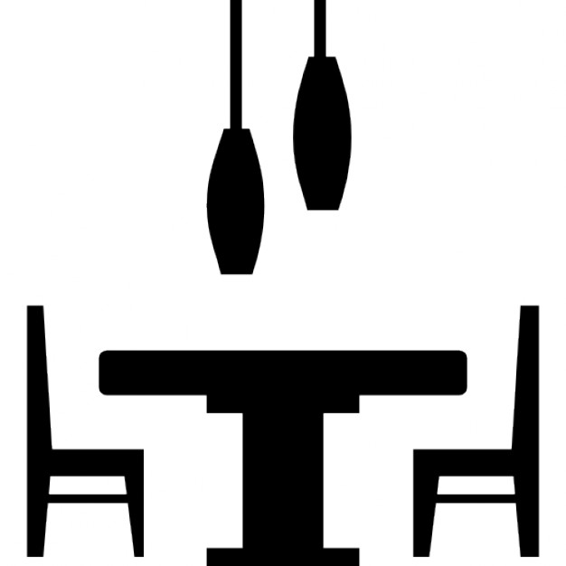 Area, dinning, kitchen, living, room, separate, sofa icon | Icon 