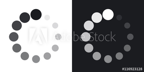 Loading And Buffering Icon Set. Preloaders. Vector Stock Vector 