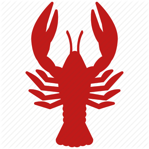 Lobster,Red,Decapoda,Crustacean,Claw,Crayfish,Seafood,Crab,Shellfish,Illustration,Invertebrate