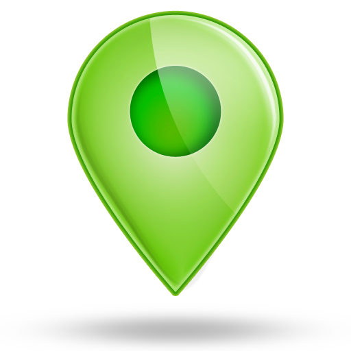Location pointer round icon - Transparent PNG  SVG vector