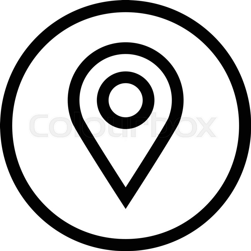 Location Icon Vector | Clipart Panda - Free Clipart Images