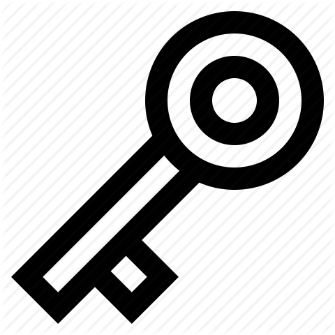 Lock and key of success in life adventure logo icon | Logo - Proba 